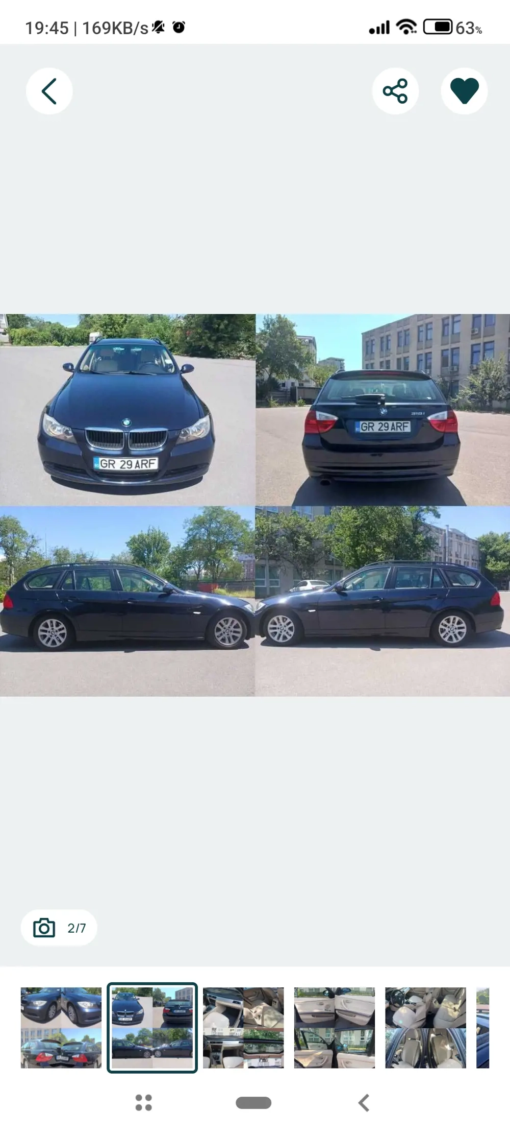 BMW seria 3 e91 318i benzina (n46) 2006 distribuție nouă 283.000km o mașină corectă, pusa la punct