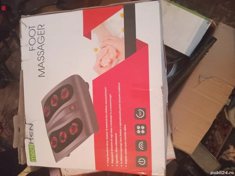 aparat de masaj penteu picioare