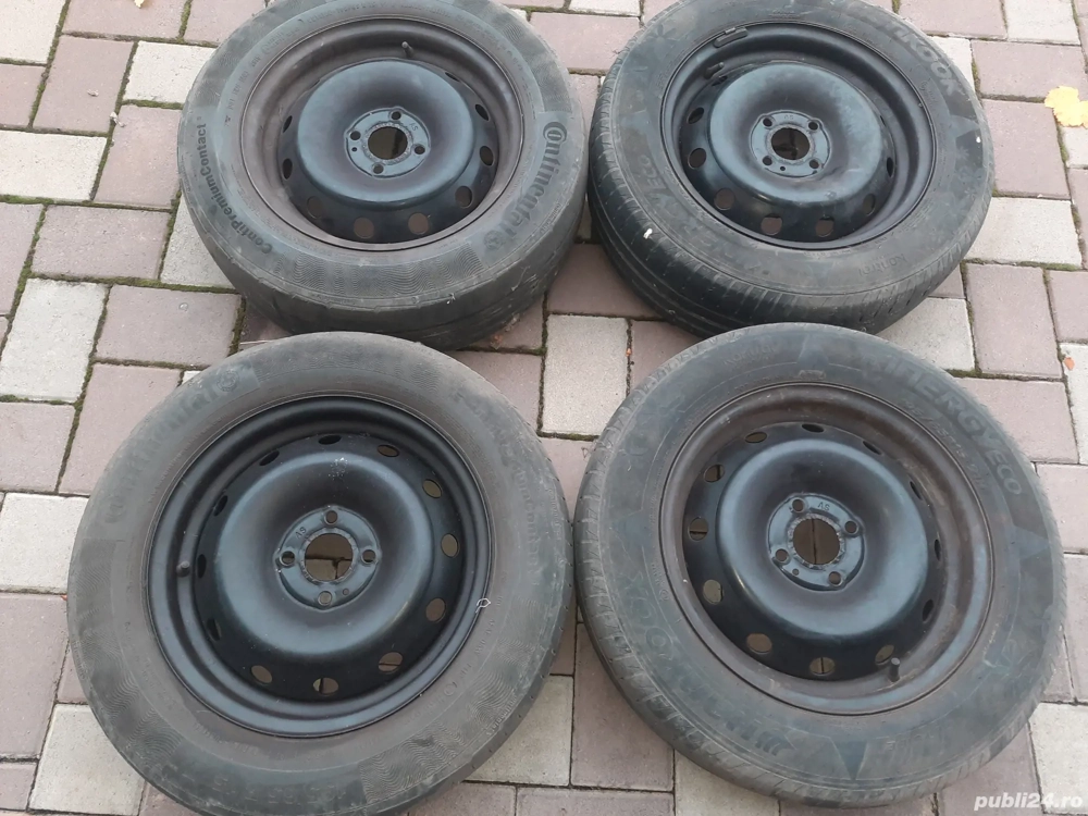 Jante r15 cu cauciuc 