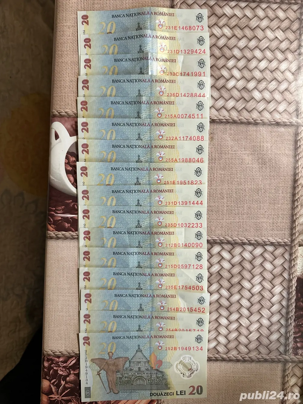 16 bacnote 20 lei