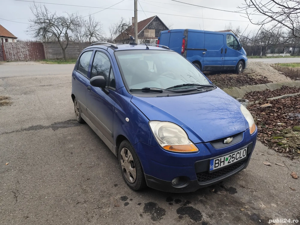 Matiz Chevrolet 0,8, GPL, din 2008, unic proprietar