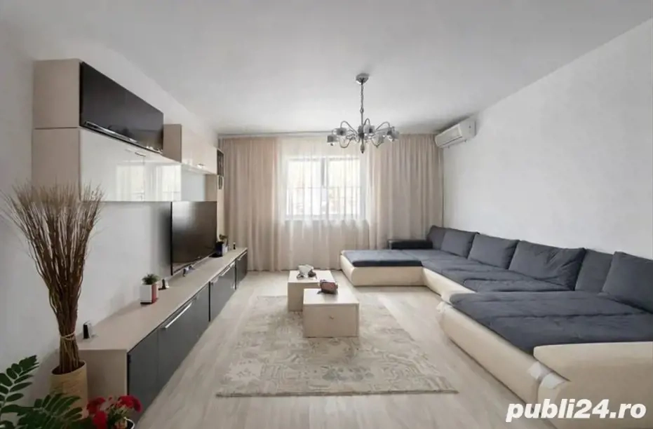 Apartament cu 3 camere mobilat si utilat la cateva minute de hotel IQ