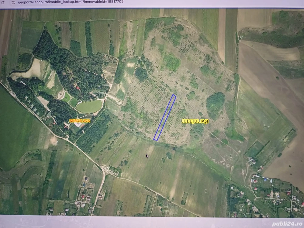 Vand teren extravilan Miroslava