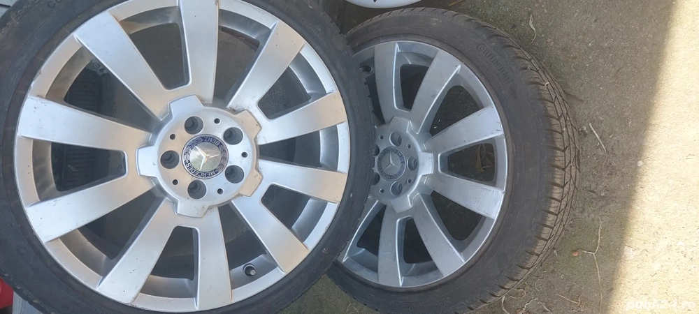 Vând set 4 jante Mercedes 225/45/19 