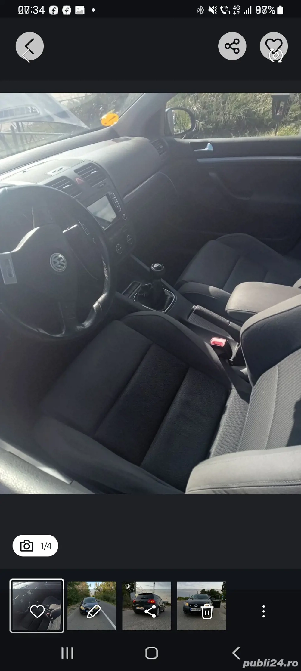 vand golf 5 1.9 tdi bls 