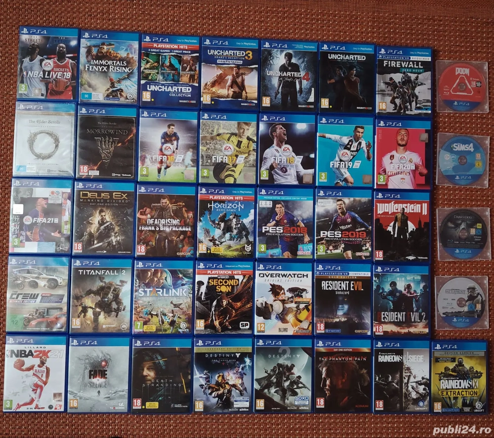  jocuri ps4 , ps5 fara zgarieturi