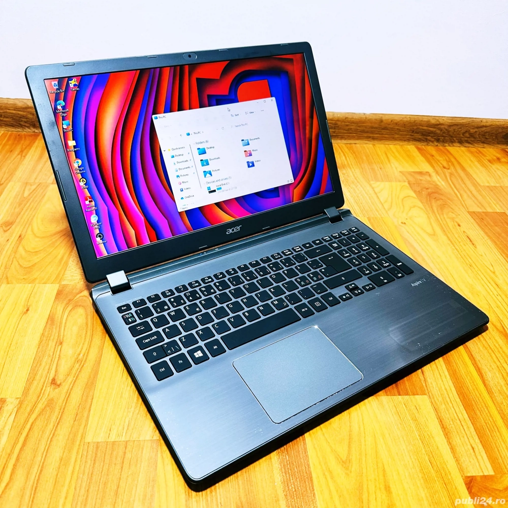 Laptop Acer Slim AMD A10, Windows 11, 500GB, 15.6 , AMD Radeon HD, Livrare GRATUITA!