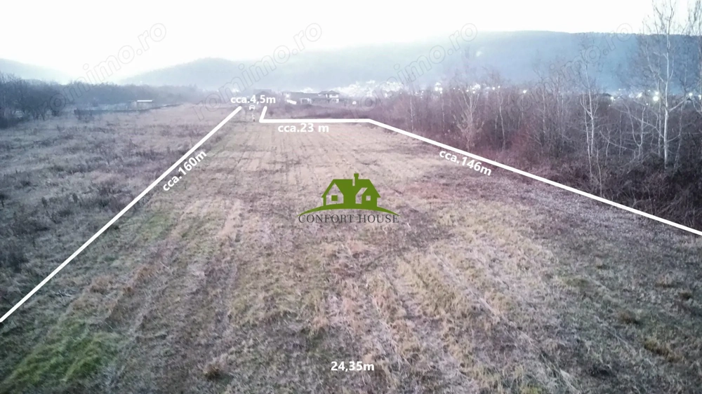Teren Intravilan -plat-utilitati- Bujoreni la 3km de Nord RM.VL