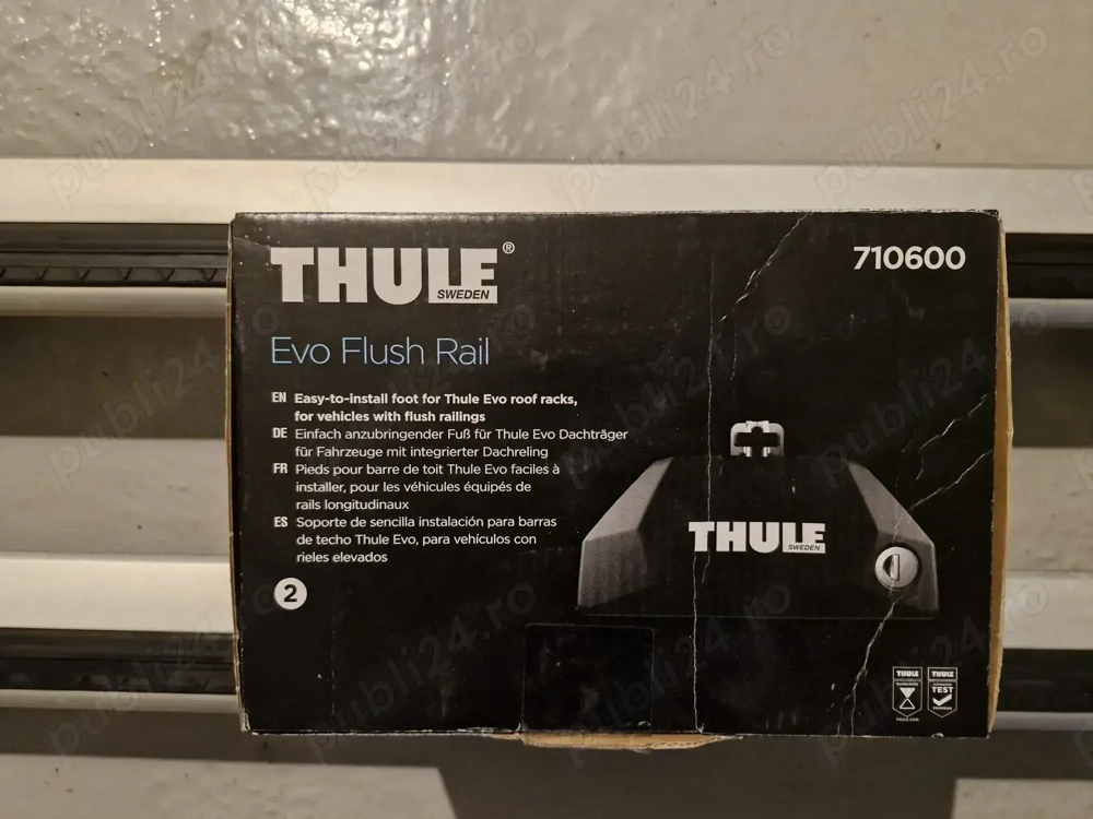 Vand bare portbagaj Thule pentru Renault megane 