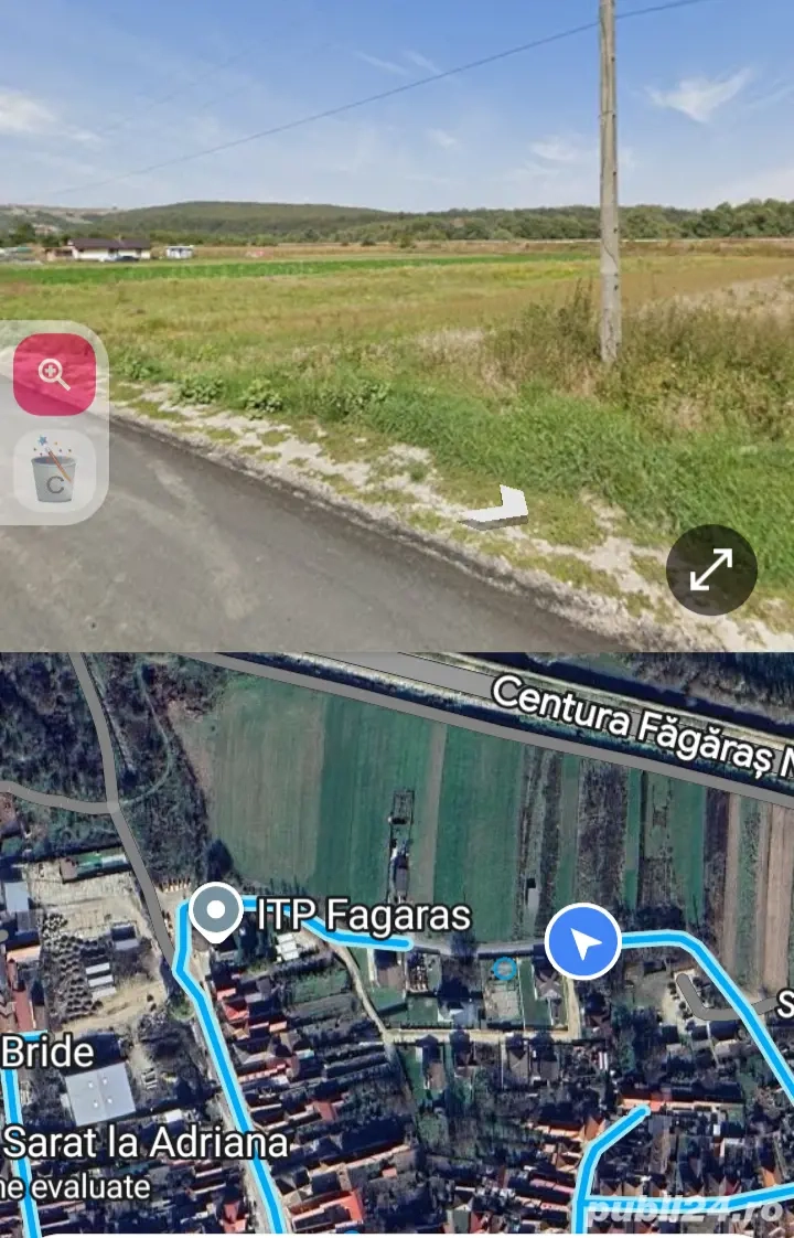 Vând teren intravilan în Făgăraș 