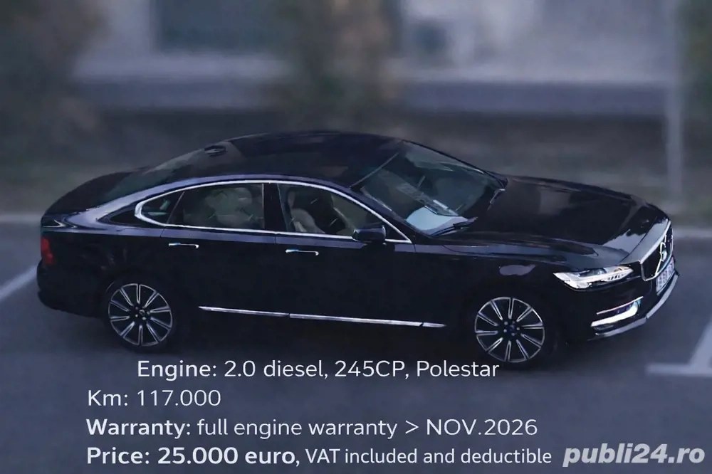 Volvo S90 D5 AWD Polestar Inscription MY2017 - GARANTIE, TVA deductibil