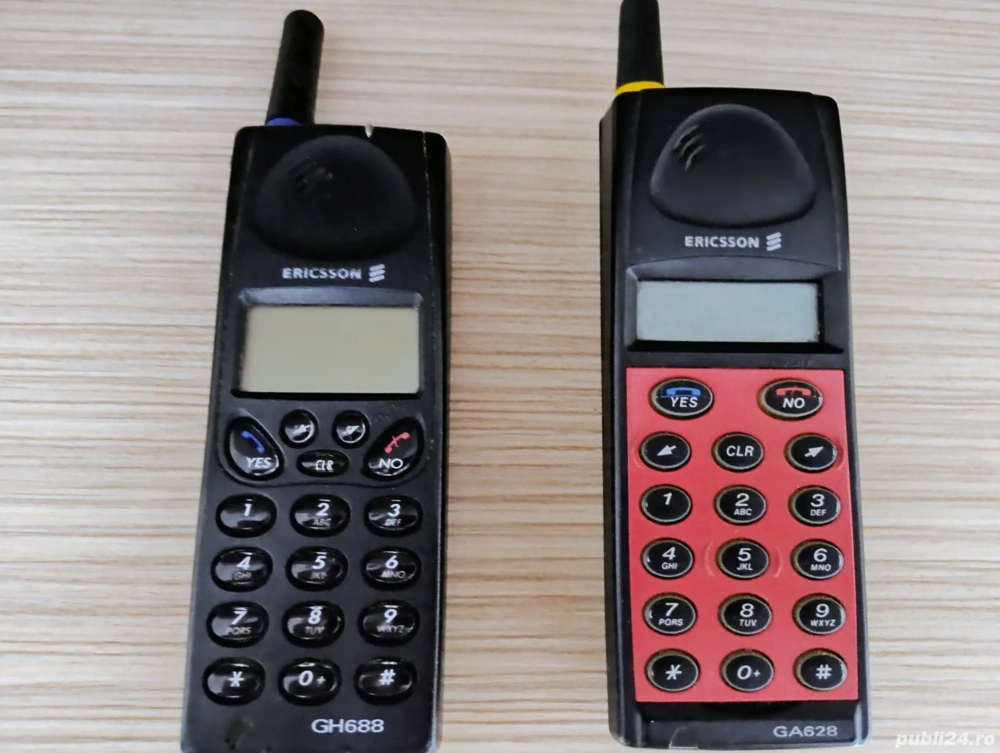 Telefoane Ericsson de colecție GA 628 și GH 688
