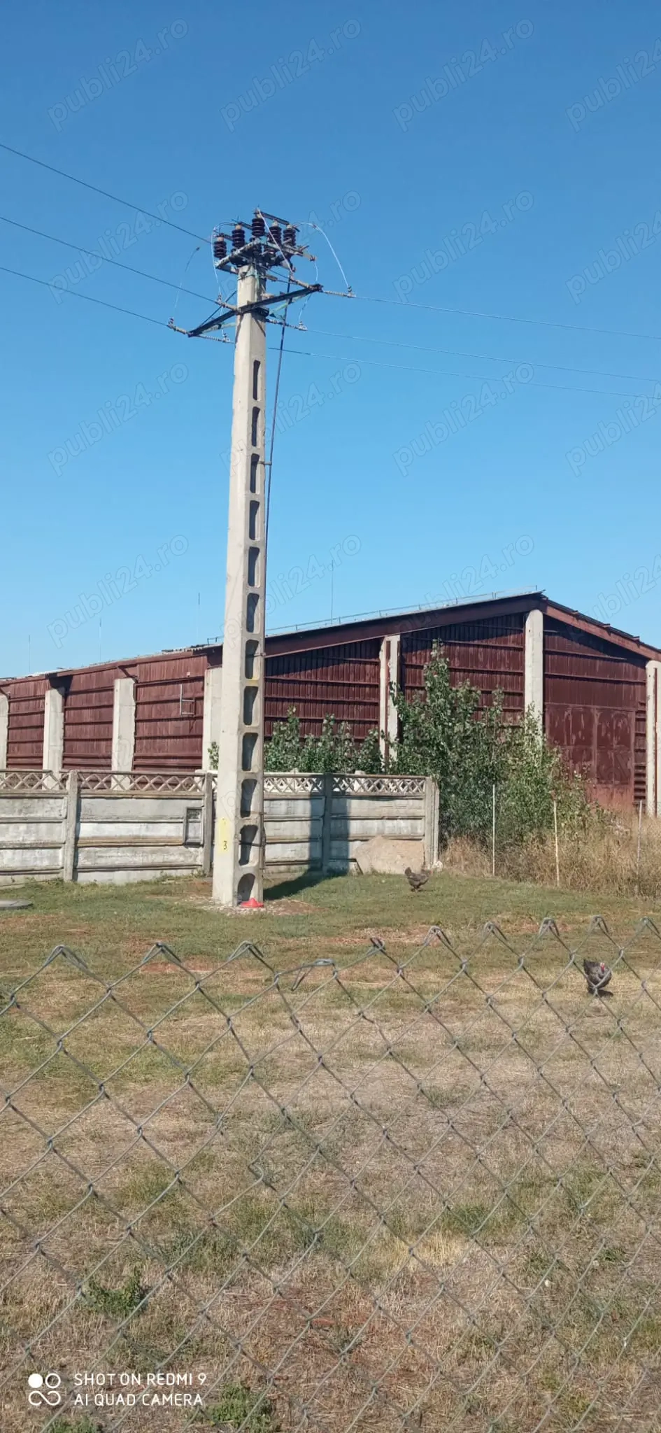 Proprietate industrială 4.500 mp + hală 1.650 mp   acces A7   nod logistic Focșani Brăila Galați