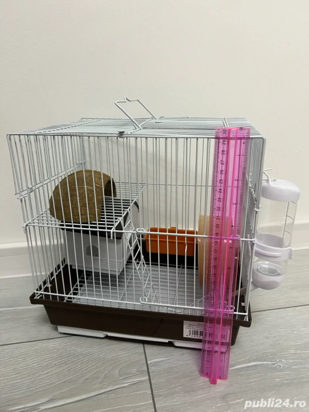 Cușcă pentru hamster sau șoarece cu accesoril