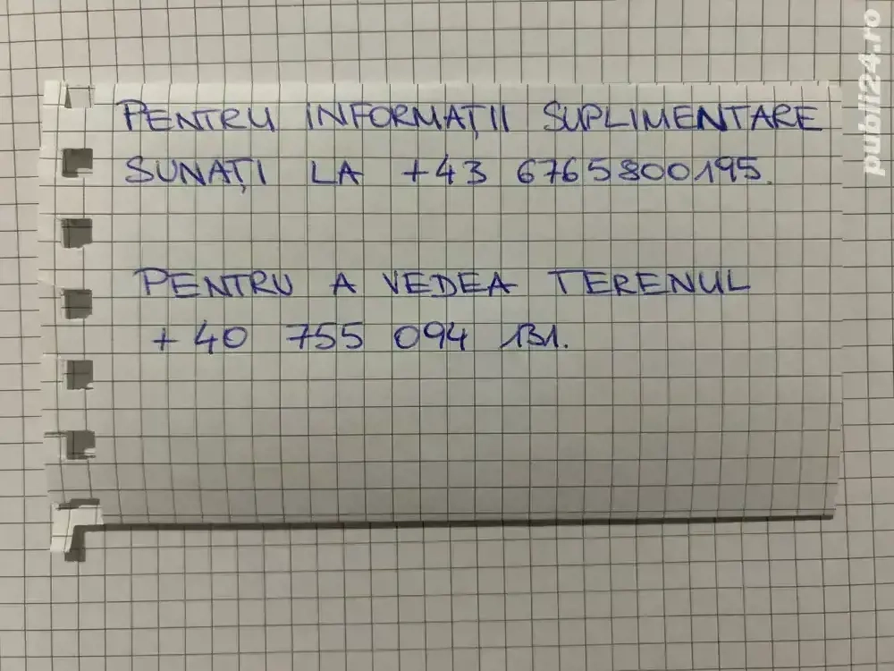 Vand Teren Agricol 2 HA in Bencecul de sus!