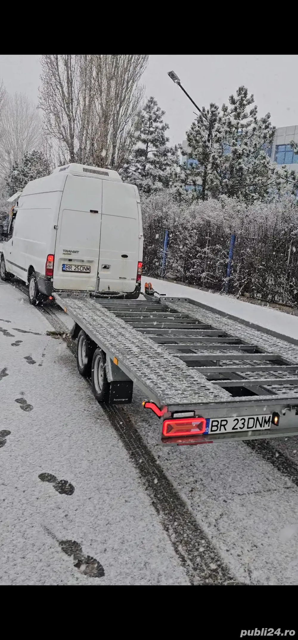 Platforma auto MMA 2000kg platou drept