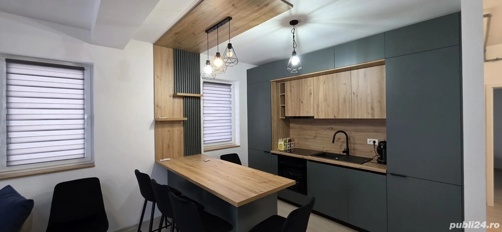 Apartament 2 camere Braytim, cu grădină proprie, loc parcare, centrala, AC,    Prima închiriere