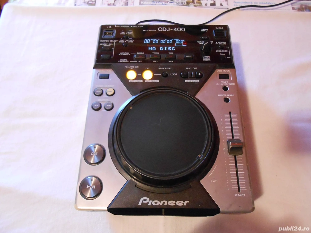 Player Pioneer CDJ 400 DEFECT pt piese,DJM,Behringer,Reloop