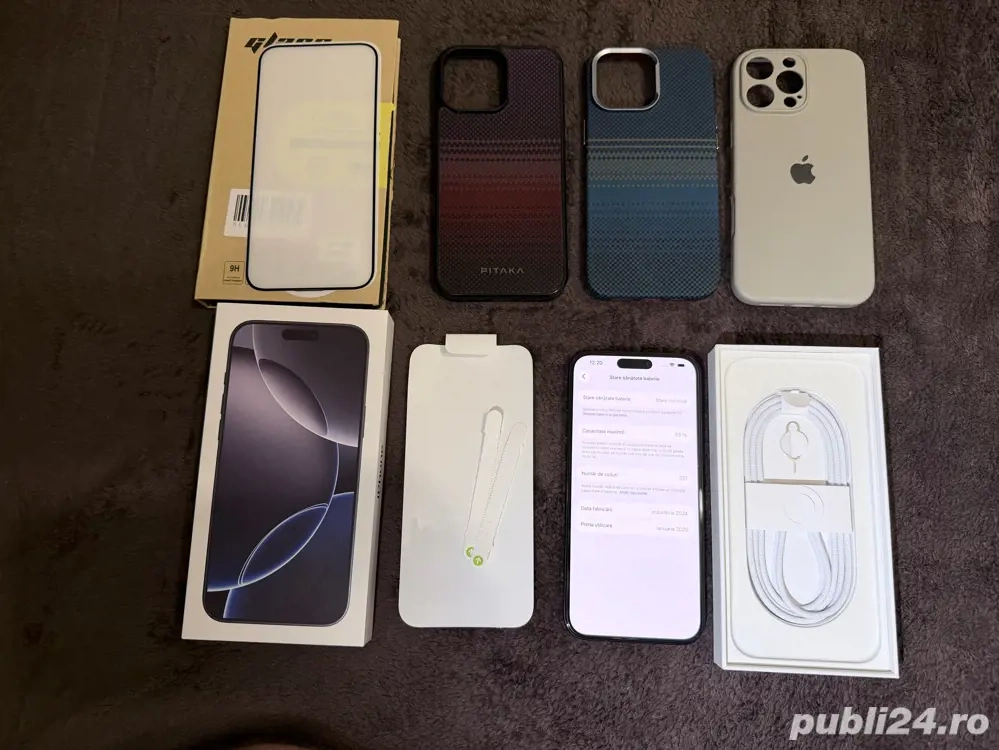 Iphone 16 Pro Max 256 Gb Black Titanium