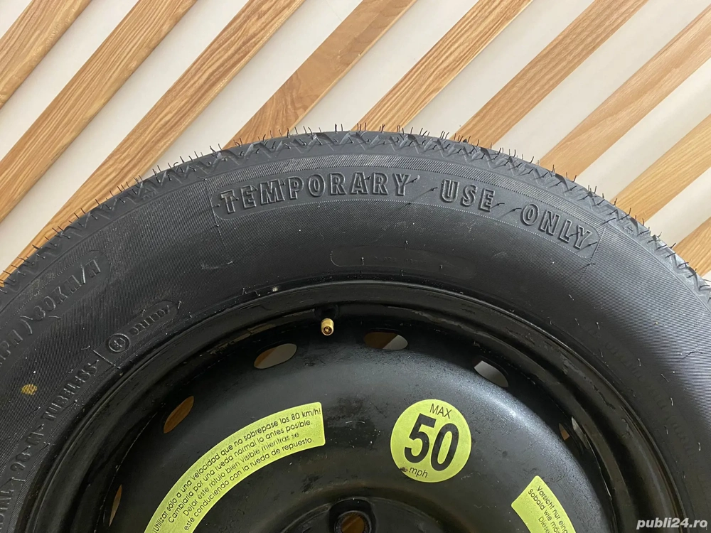 Roată rezerva SLIM nouă 