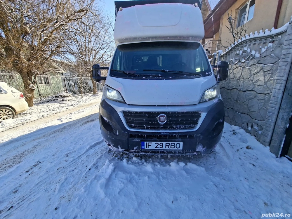 Fiat ducato 2.3 ,euro 6 ,2017 prelata 10 ep, lift 1000kg.