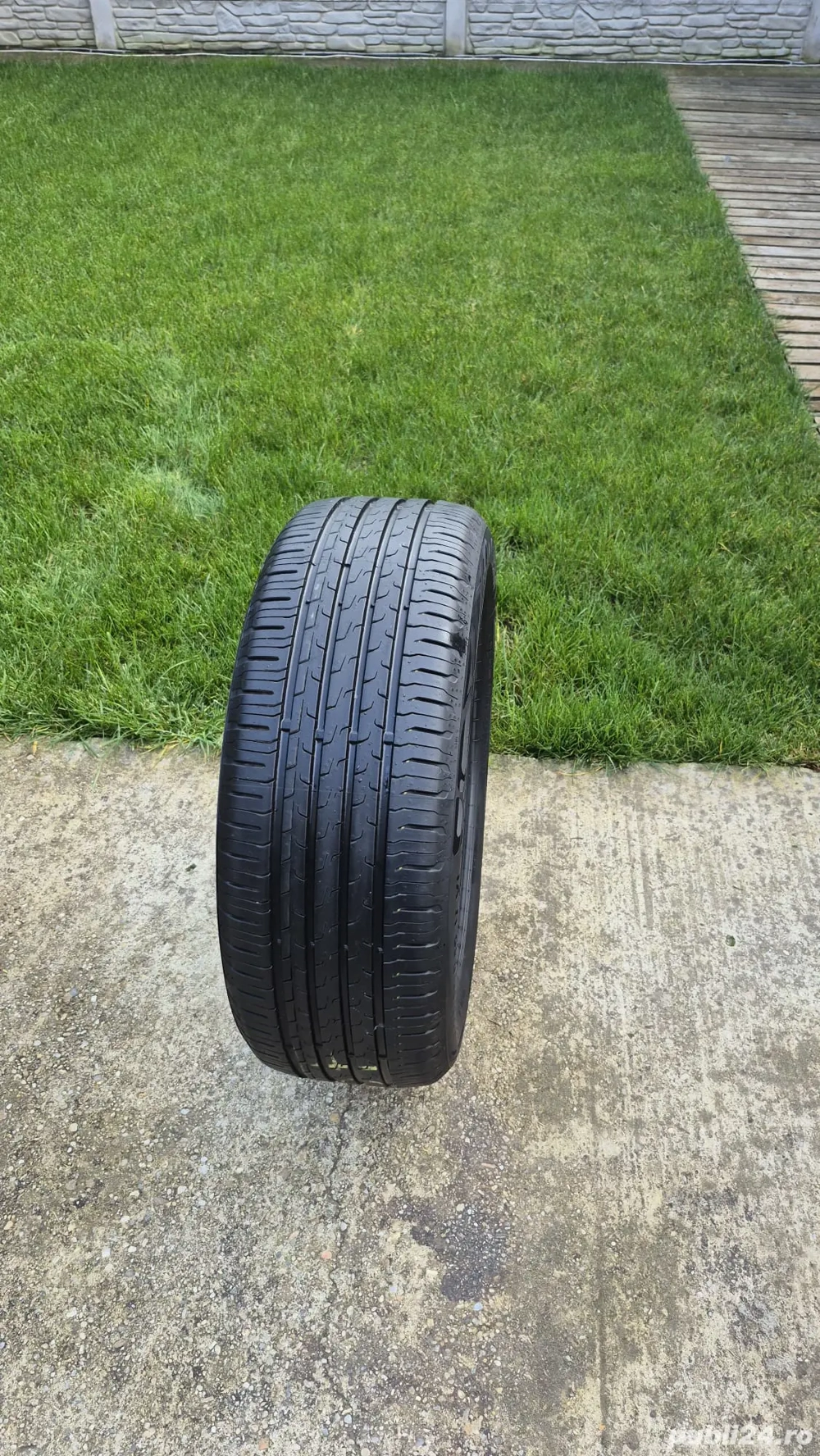 Vând anvelope vară Continental EcoContact 6 – 215/50 R18 96V XL