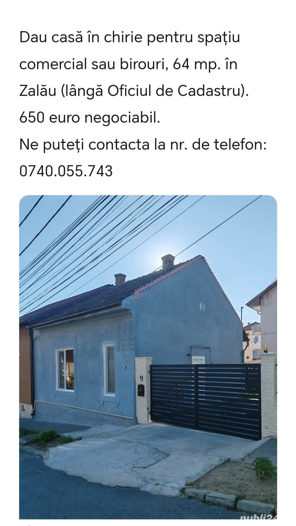 Închiriez loc pentru birouri 