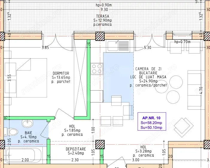  Apartament 2 camere în bloc nou – finalizare februarie 2026 