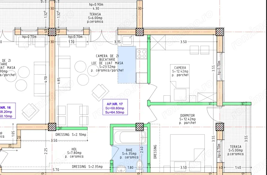 Apartament 3 camere în bloc nou – finalizare februarie 2026 