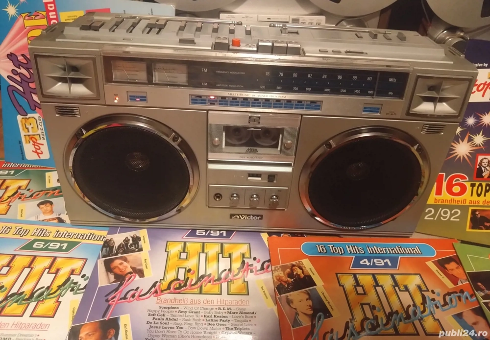 Radio-Casetofon Victor RC-M70 la 230v am fm stereo radio cass