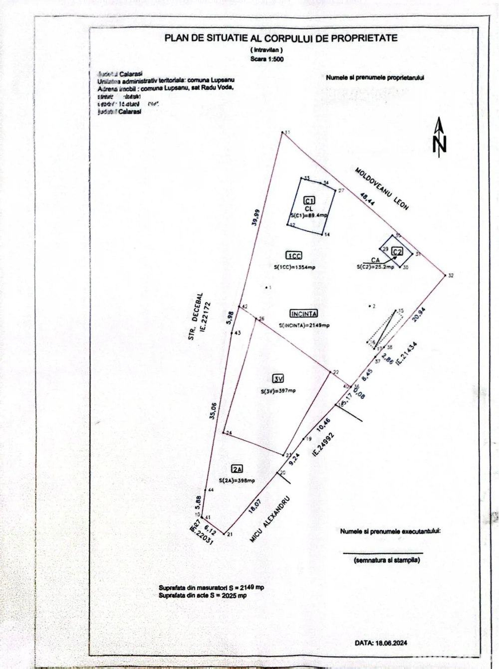 Casa cu teren generos de vanzare   Radu Vodă, jud. Călărași