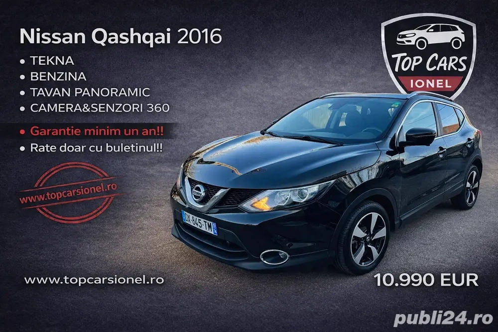 Nissan Qashqai TEKNA 2016 Benzina