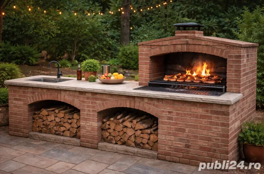 Angajăm 2 zidari experimentați   fațade din cărămidă + grătar șemineu de grădină