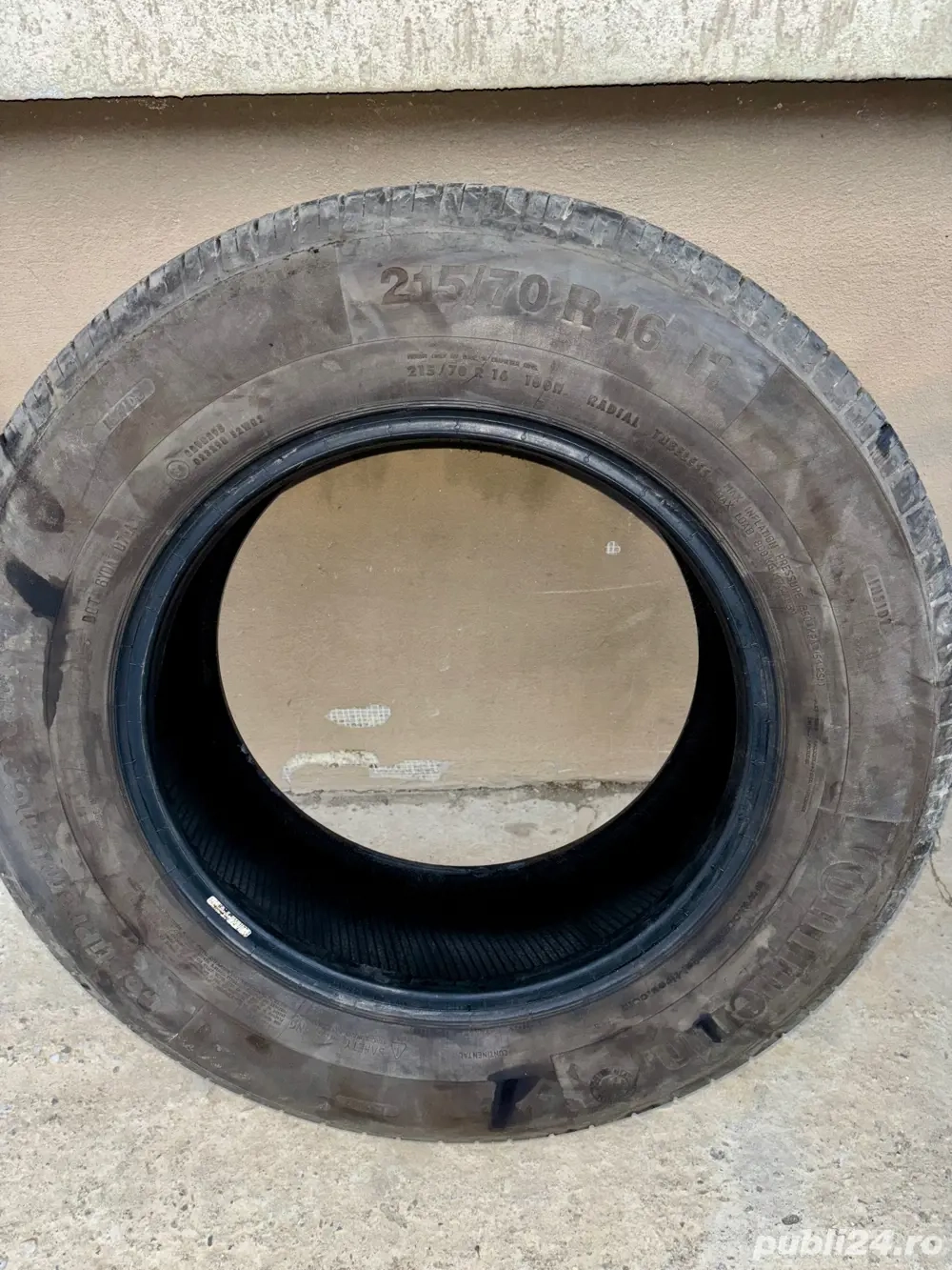 Cauciucuri de vara Continental ContiPremium contact 5 dot 06/19 215/70/16. 