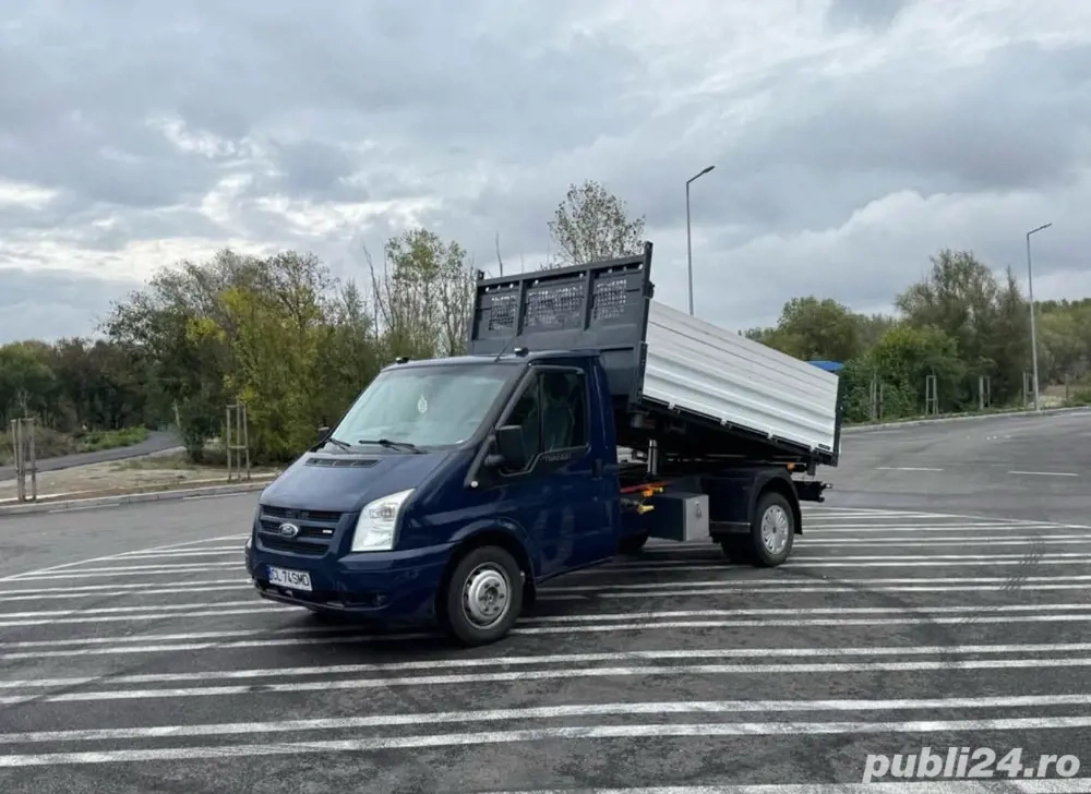 Ford Transit Basculabil Scattolini 3 parti 