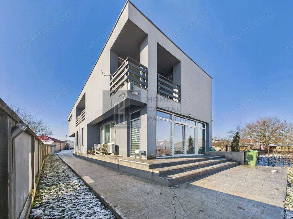 Cornetu – Casă modernă de vânzare | Teren generos 1.518 mp