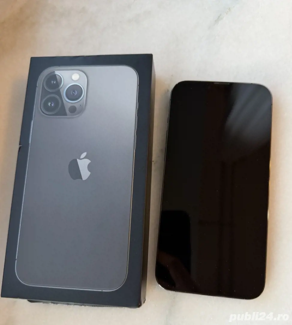 Telefon mobil Apple iPhone 13 Pro Max, Graphite, 128 GB