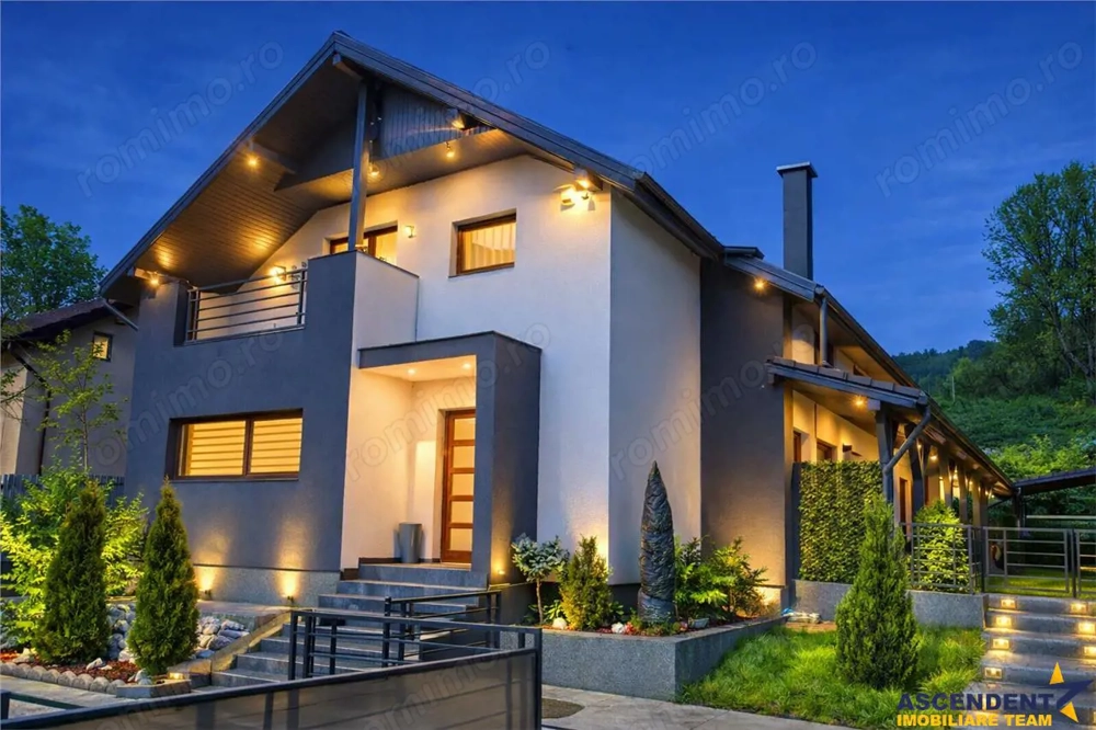 FILM Tur 3D!Locuinta rafinata, arhitectura cu personalitate,asezare cautata,Livezeni,Mures