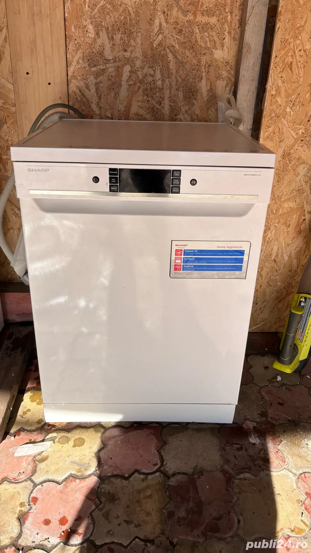 masina de spalat vase sharp 