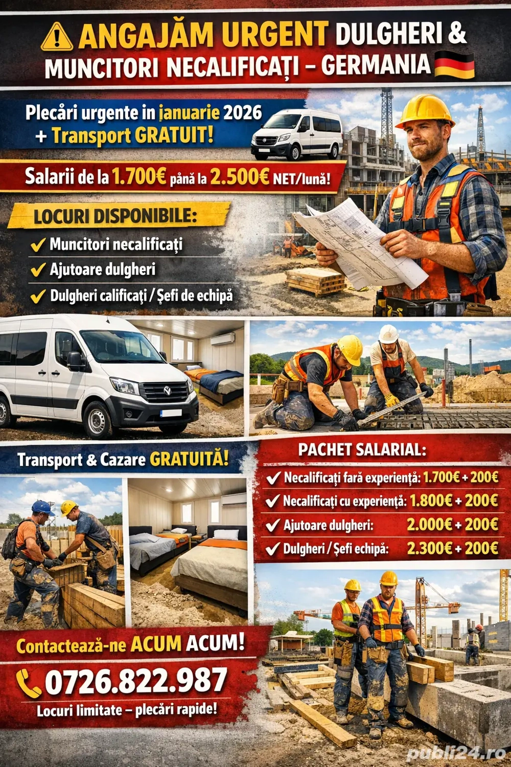 dulgherie si muncitori necalificati