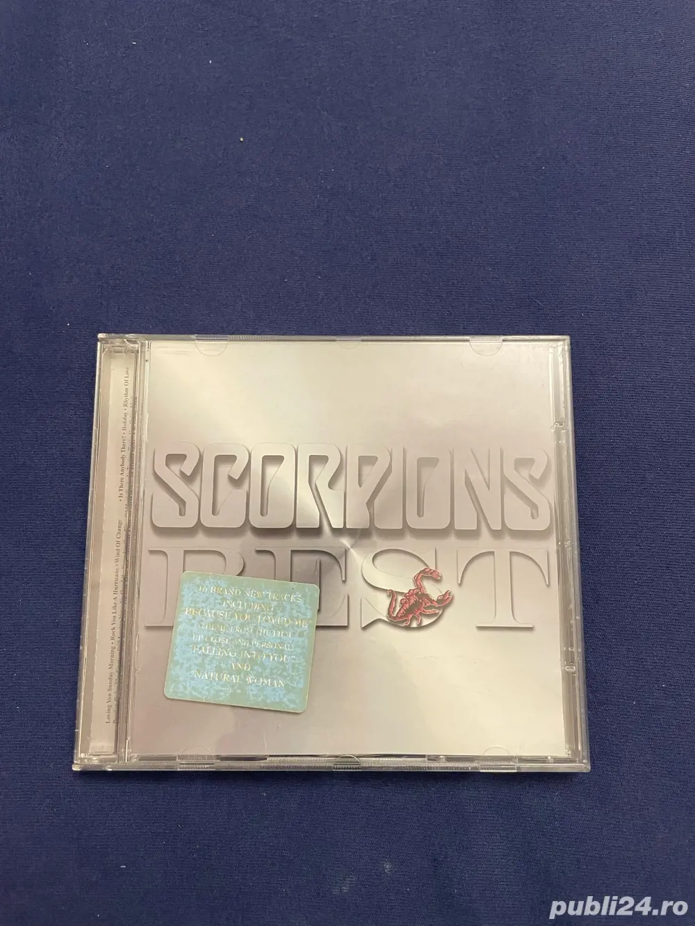 CD audio original Scorpions - Best (EMI Electrola GmbH - 1999)