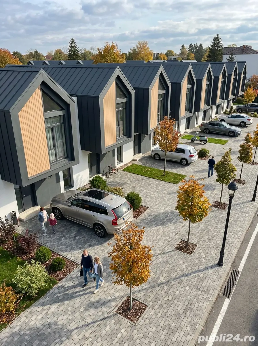 Casa Noua P+1E, 4 Camere, Arad, în ansamblul rezidențial Scandinavia Residence