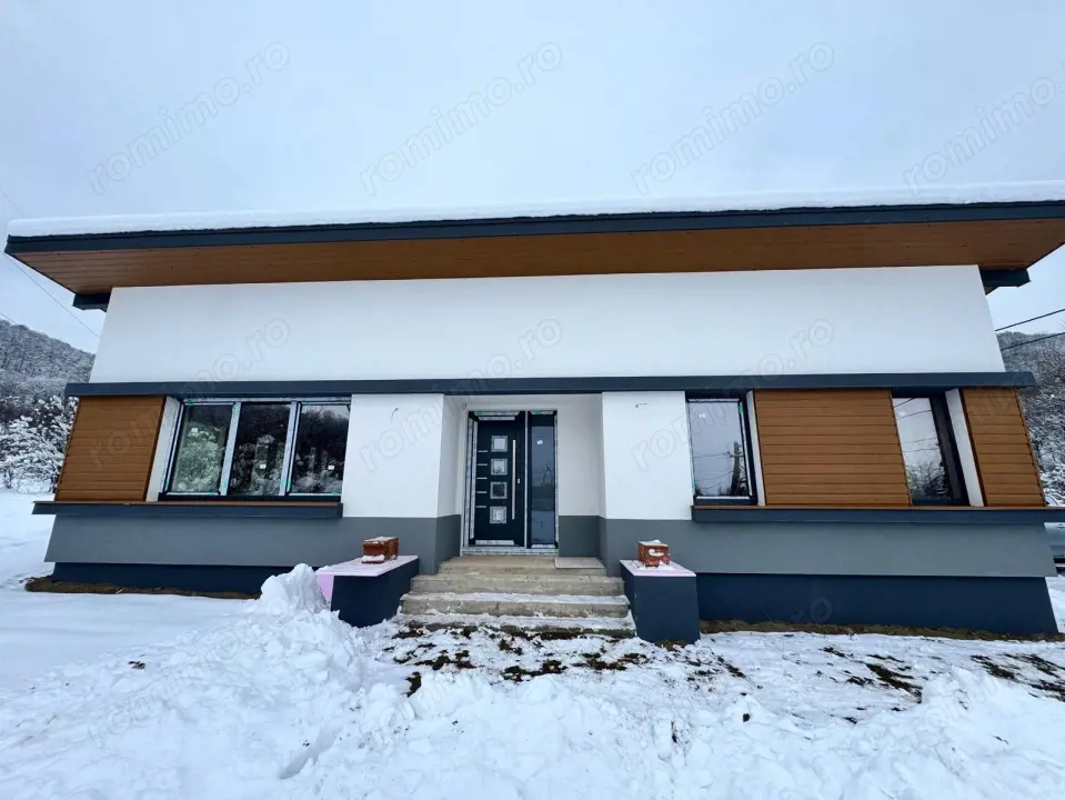 Casă individuală, eficientă energetic, aproape de Baia Mare – 9 ari teren