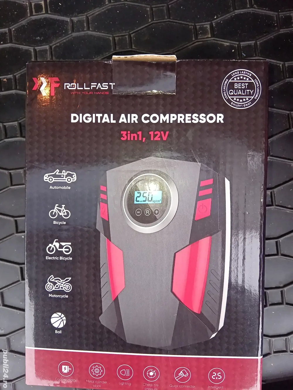 Compresor digital auto