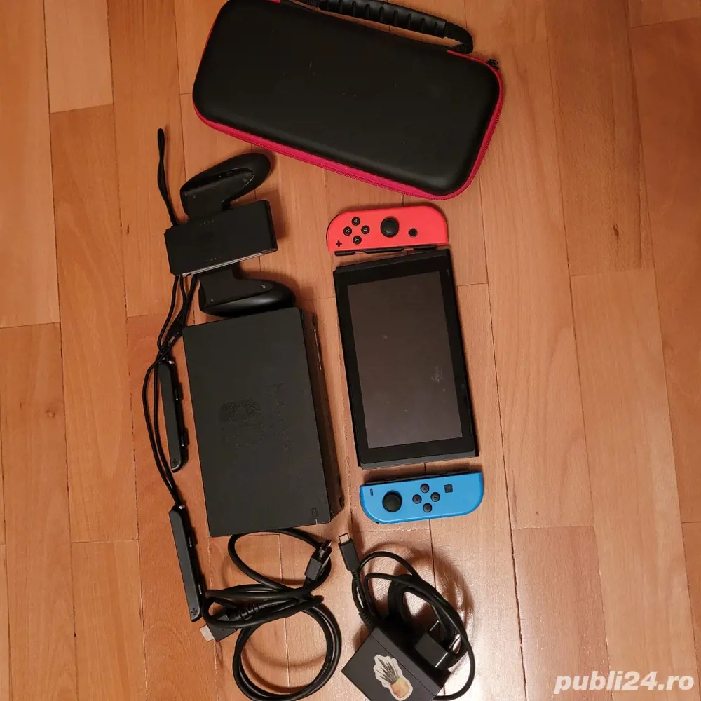 Consola Nintendo Switch V2 cu JOY-CONS Red Blue Second-Hand SH