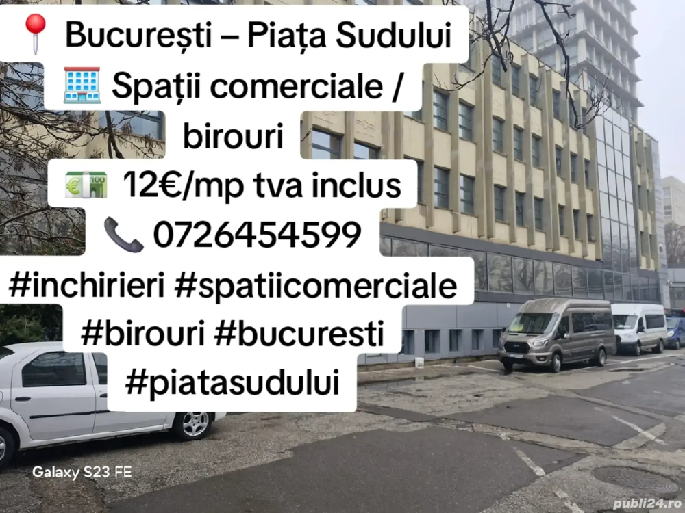 Spații comerciale de inchiriat
