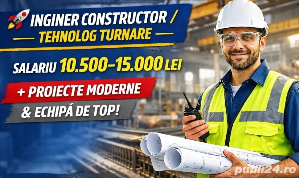 Inginer Tehnolog   Inginer Constructor- Turnare