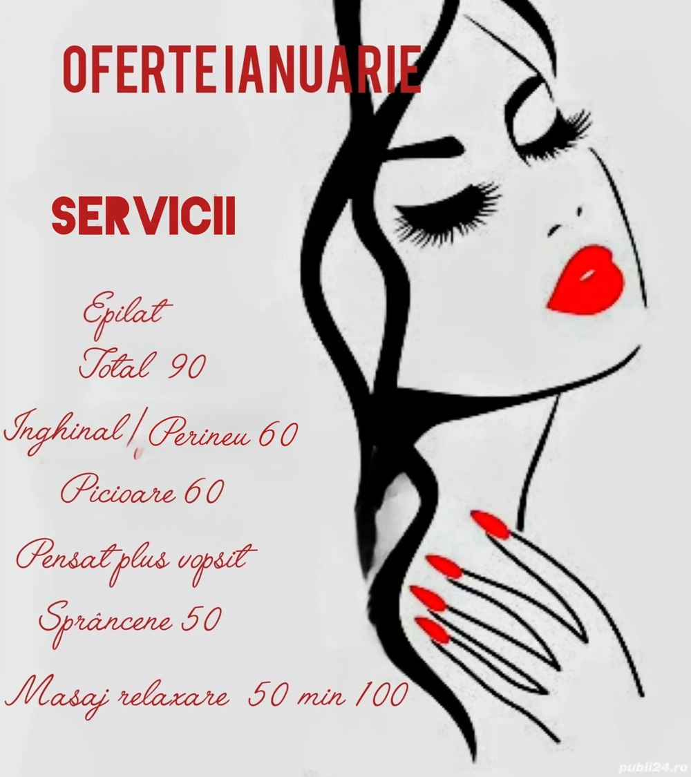 Servicii cosmetica 