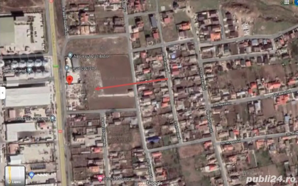 Spațiu 2.240 m  cu curte betonată și birouri   Lumina, Constanța