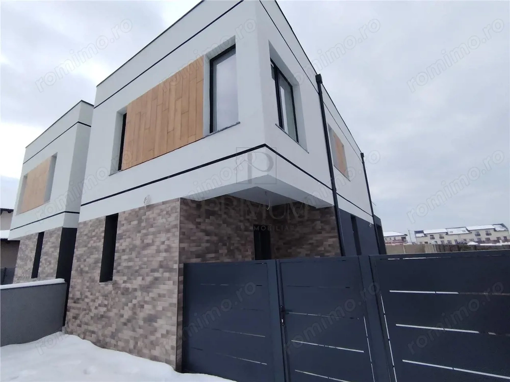 COMISION ZERO  -  Duplex modern - separat prin camera tehnica - teren generos